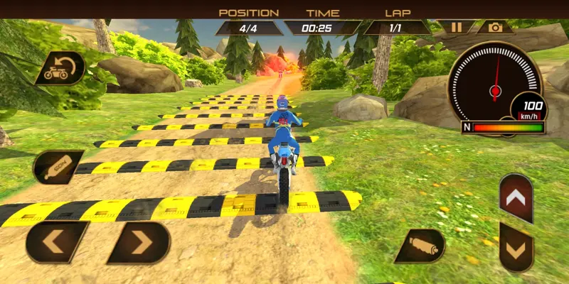 Motocross Race Dirt Bike Games android App screenshot 9