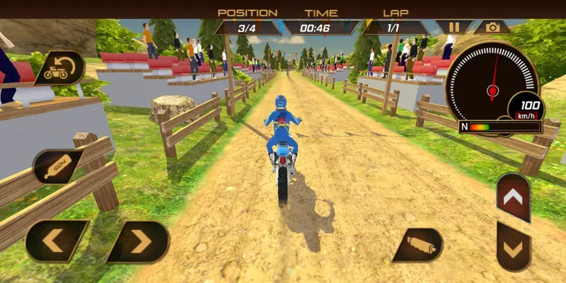 Motocross Race Dirt Bike Games android App screenshot 11