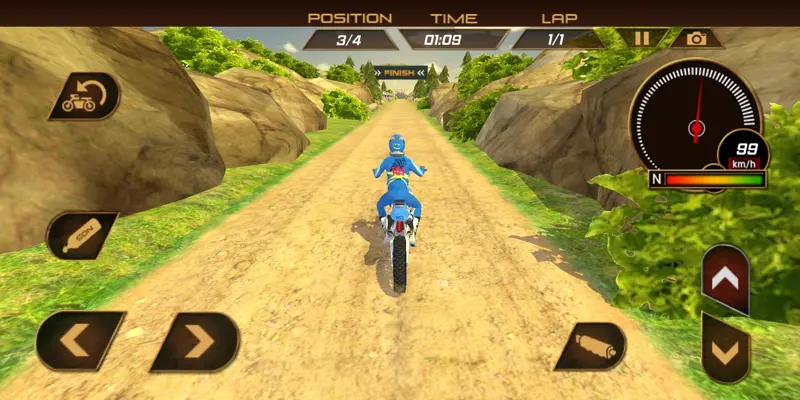 Motocross Race Dirt Bike Games android App screenshot 12