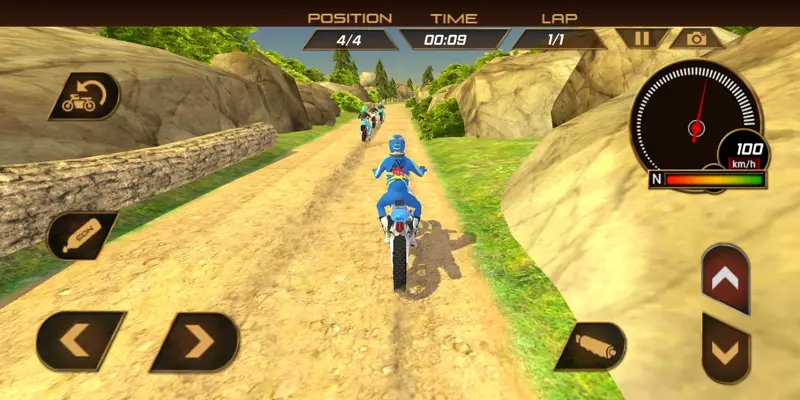 Motocross Race Dirt Bike Games android App screenshot 3